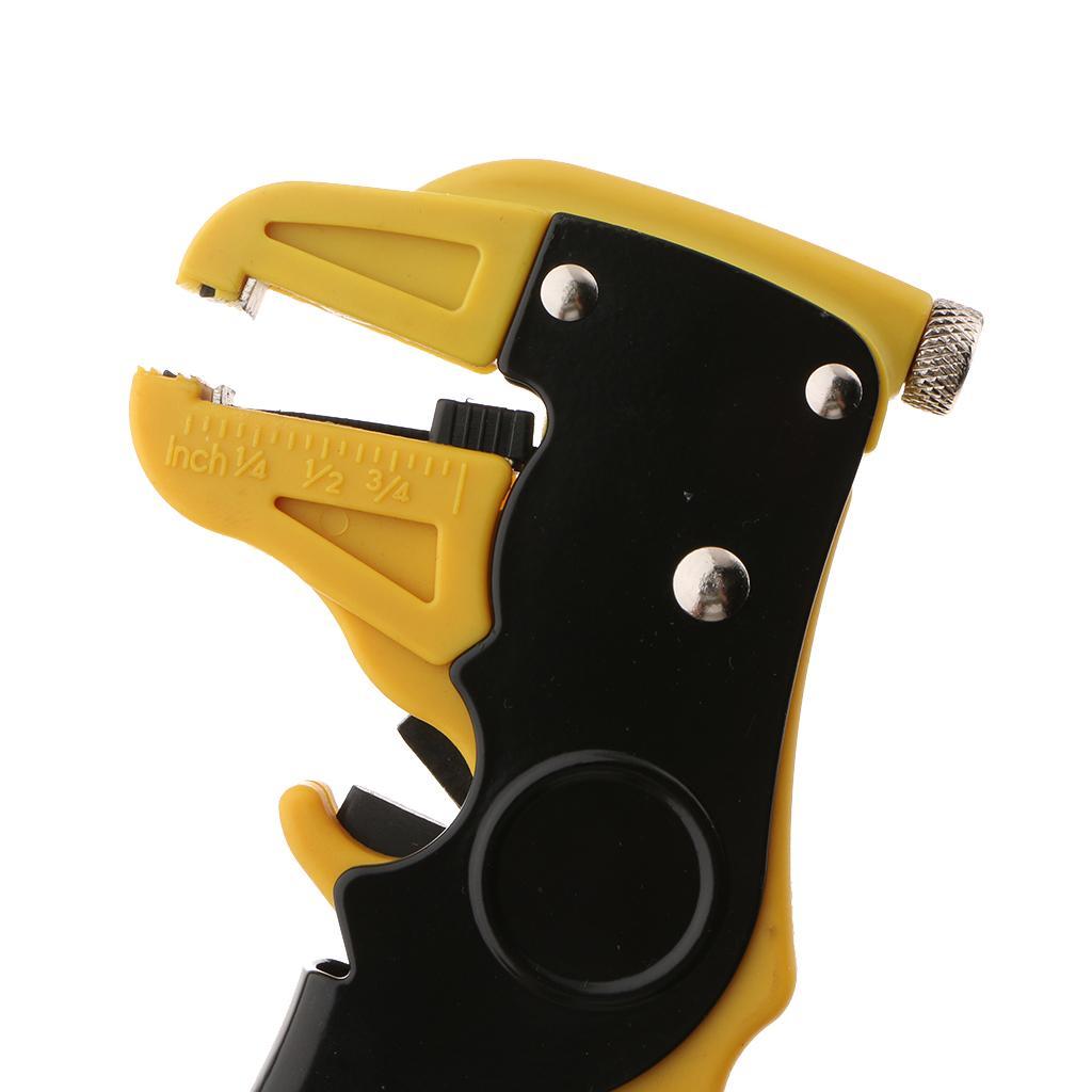New Wire Cutters Stripper Adjustable Internet Cable Cutting Pliers Easy Use