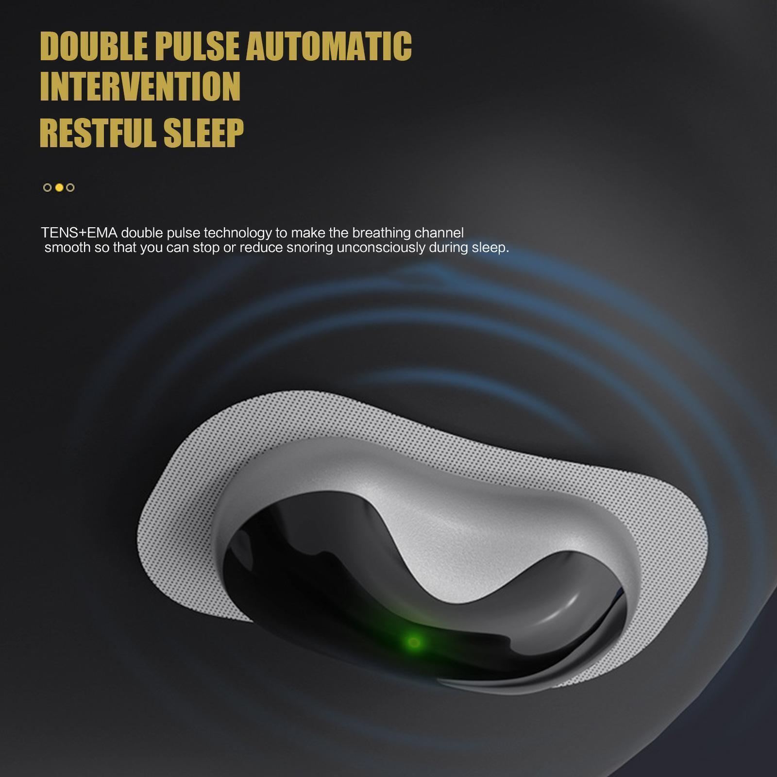 Thiết bị chống ngáy Smart Anti Snoring Device Portable Pulse Noise Reduction U5 Stimulator I4C7