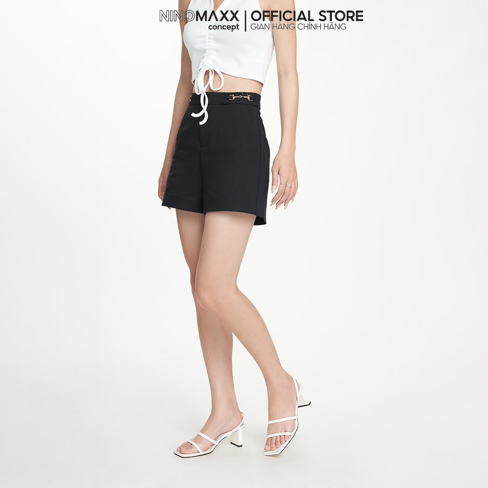 N&amp;M Quần short Kaki kiểu nữ thời trang kiểu dáng trẻ trung năng động  2202010