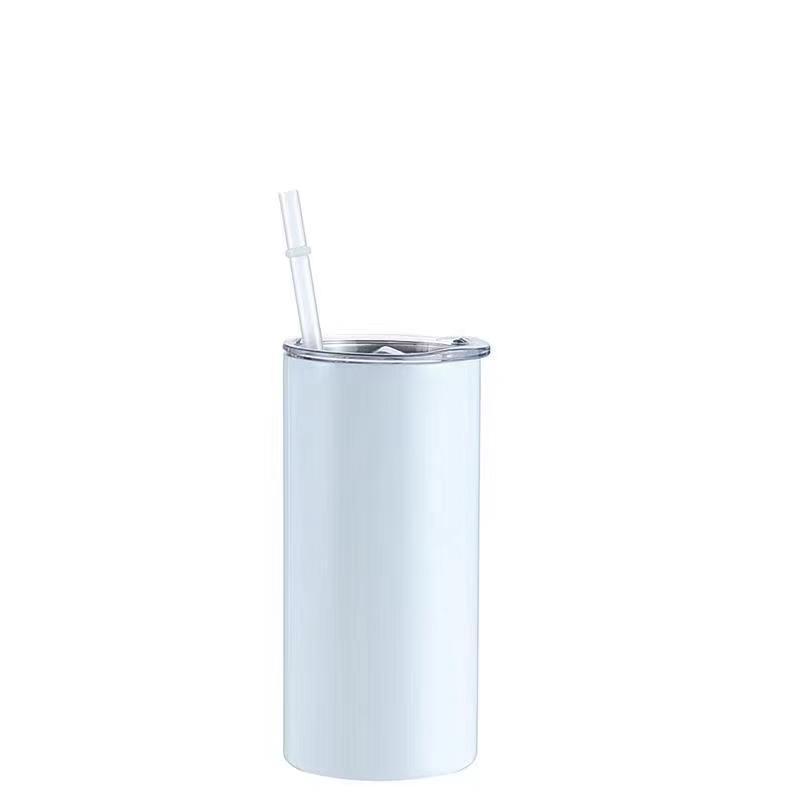 Đảm Bảo Chất Lượng Thép Không Gỉ 304 Cốc Cách Nhiệt Ngoài Trời Di Động Thân Thẳng Cốc Đơn Giản Hút Chân Không 2 Lớp Tặng Cốc Nước