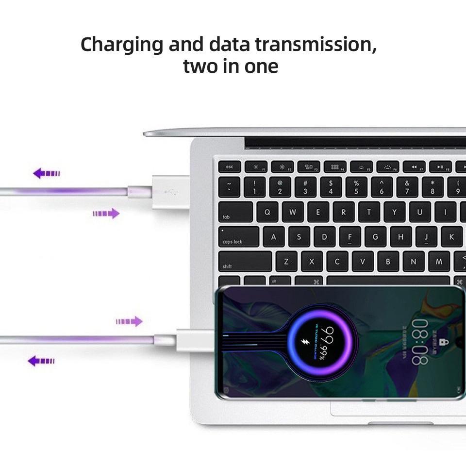 Cáp Sạc Nhanh Loại C Xiaomi 6A 33w Cho Mi 11 10 Pro 9T Redmi Type C