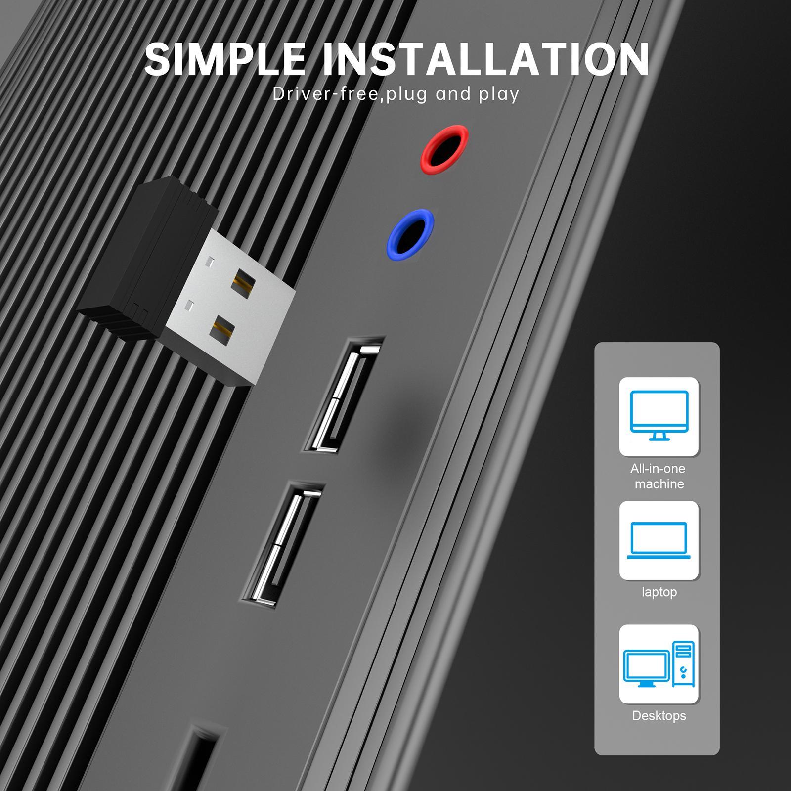 USB Mouse Lightweight Adapter Computer Mouse Mover for Home PC