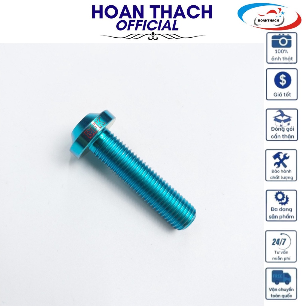 Ốc Gr5 10L40 Đầu Dù Xanh Lục Bảo dùng cho nhiều dòng xe SP016455