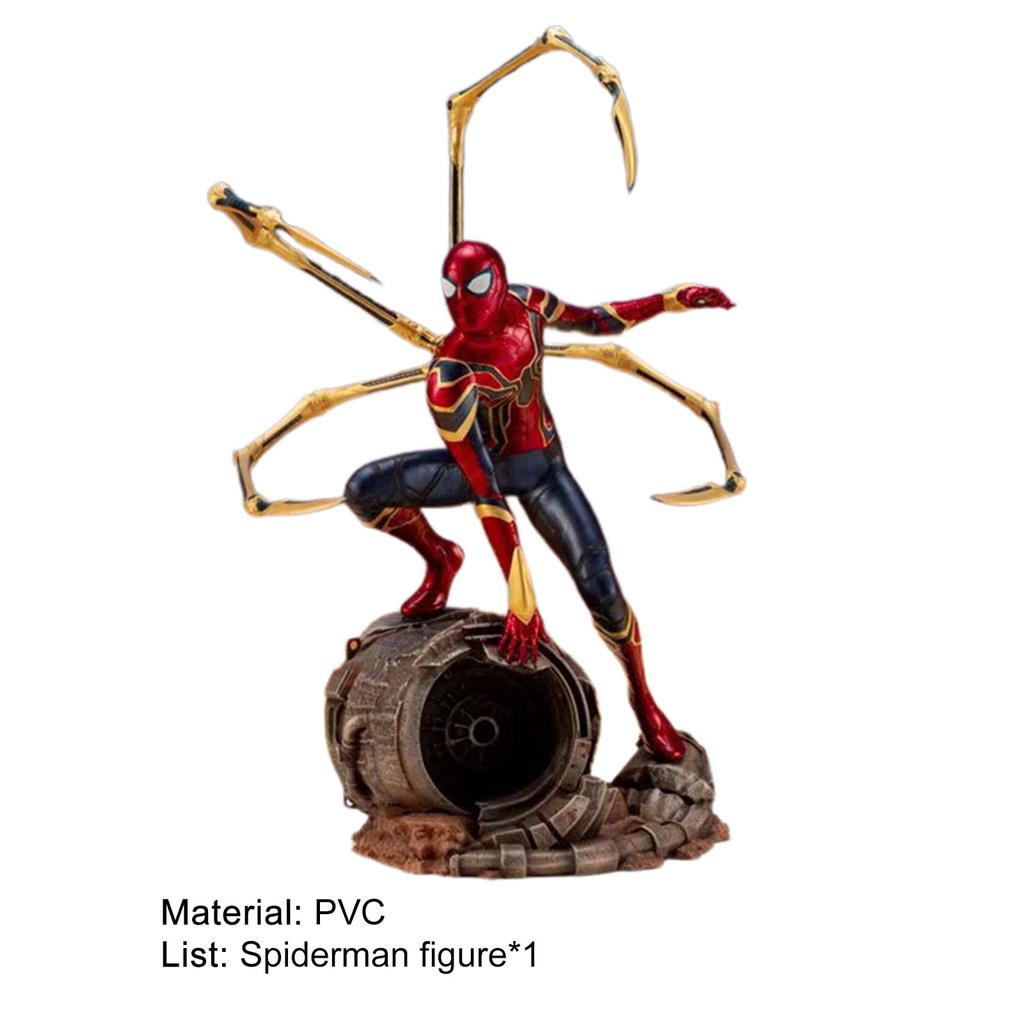AVENGER Mô Hình Nhân Vật Người Nhện Bằng Nhựa Pvc Cho Bé