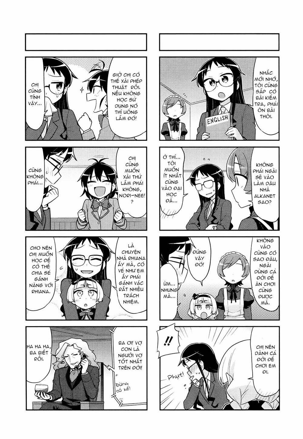 majyo to houki to kurobuchi megane chapter 45 4