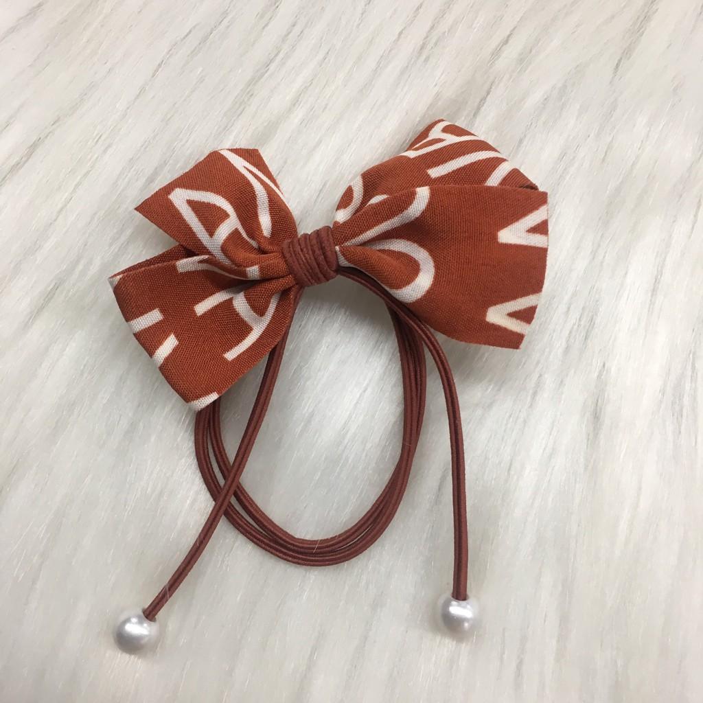 PVN29468 Dây Buộc Tóc Nơ Phong Cách Hàn Quốc Siêu Đáng Yêu T2