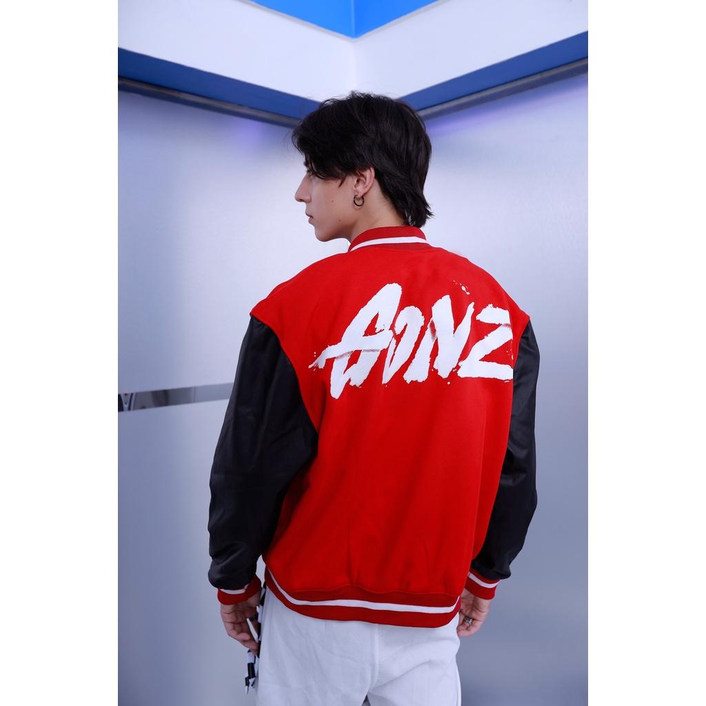 Áo Khoác Form Rộng Nhung Tăm Jacket Varsity Gonz - K2