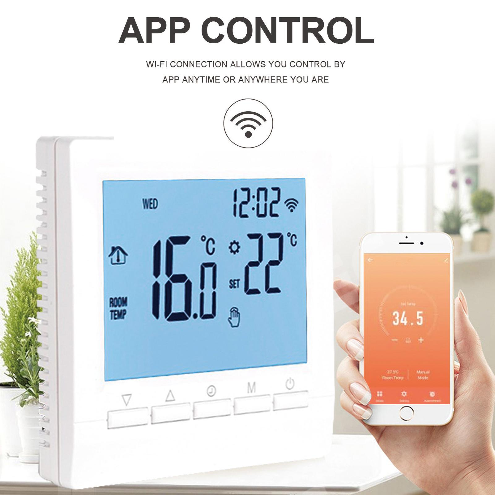 Bộ Điều Khiển Nhiệt Độ Wifi Có Thể Lập Trình Từ Xa Kỹ Thuật Số Me83
