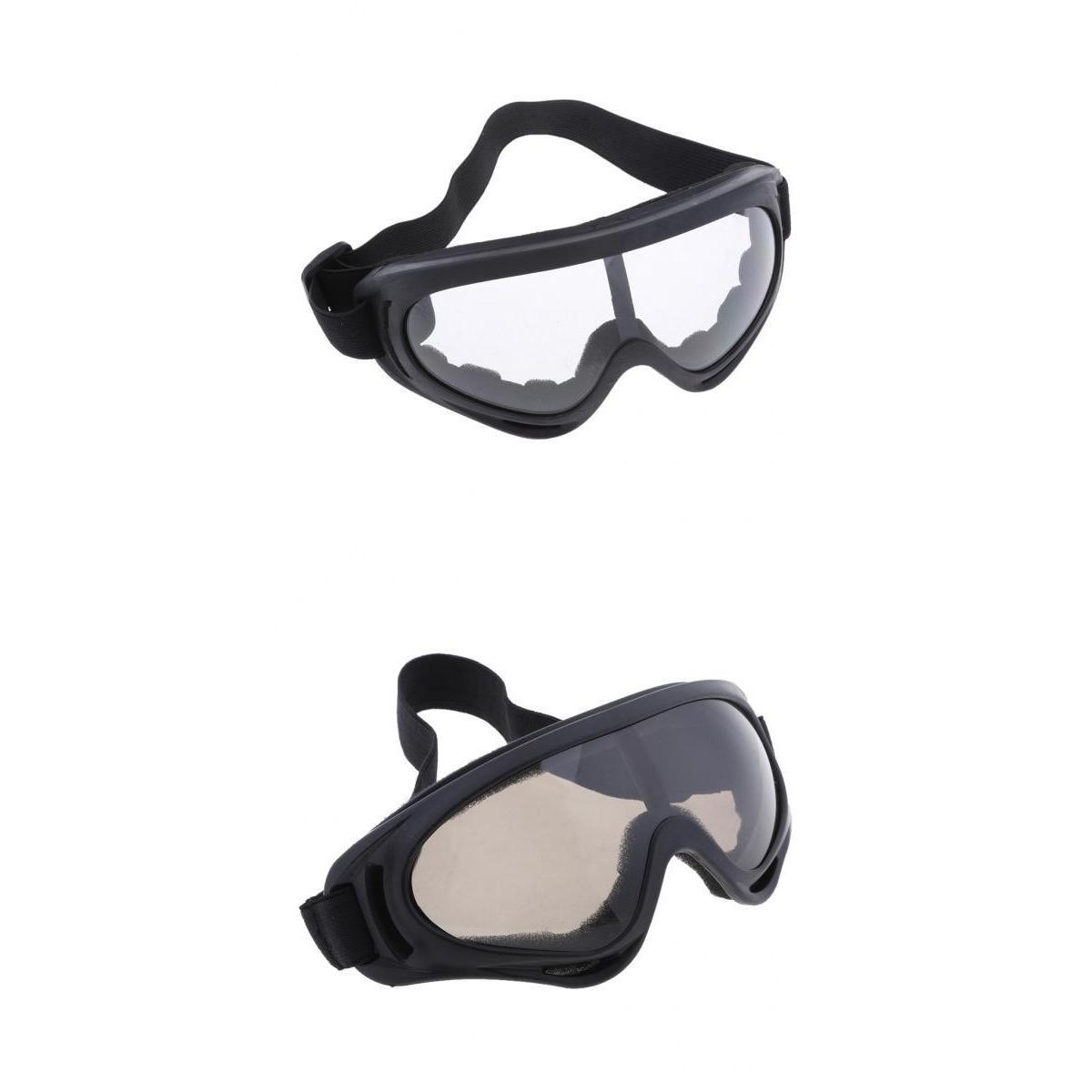 2x Motorcycle Bike ATV Dust Goggles Motocross Racing Road Eyewear Adults