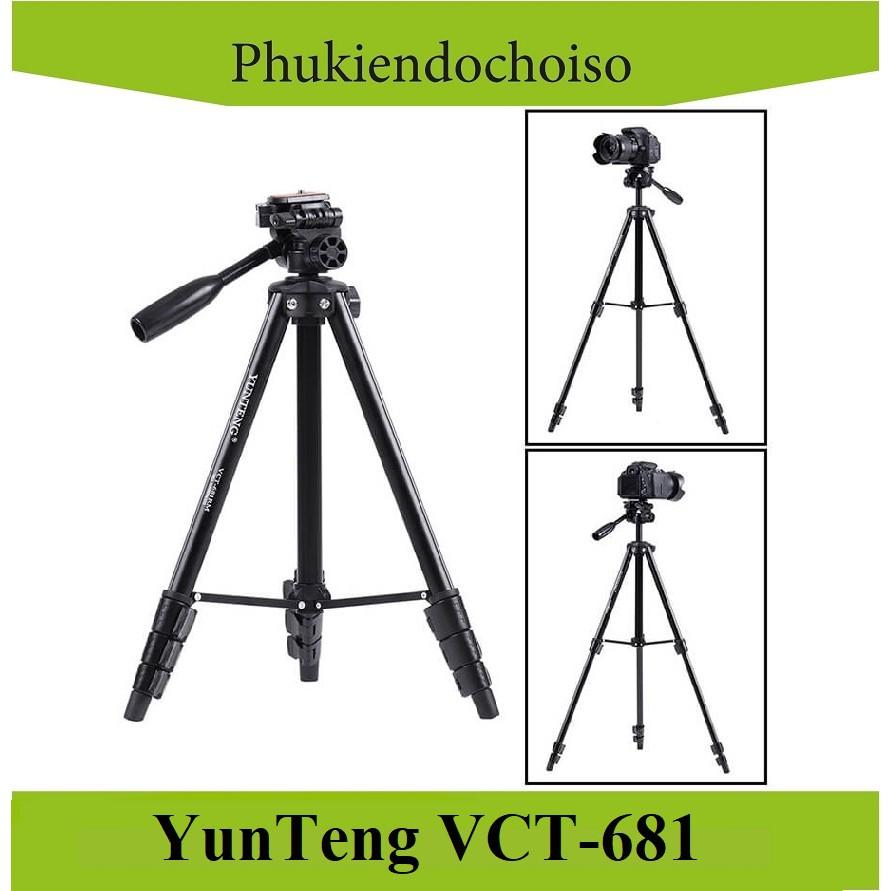 Chân máy ảnh YUNTENG VCT-681 - Hàng Chính Hãng