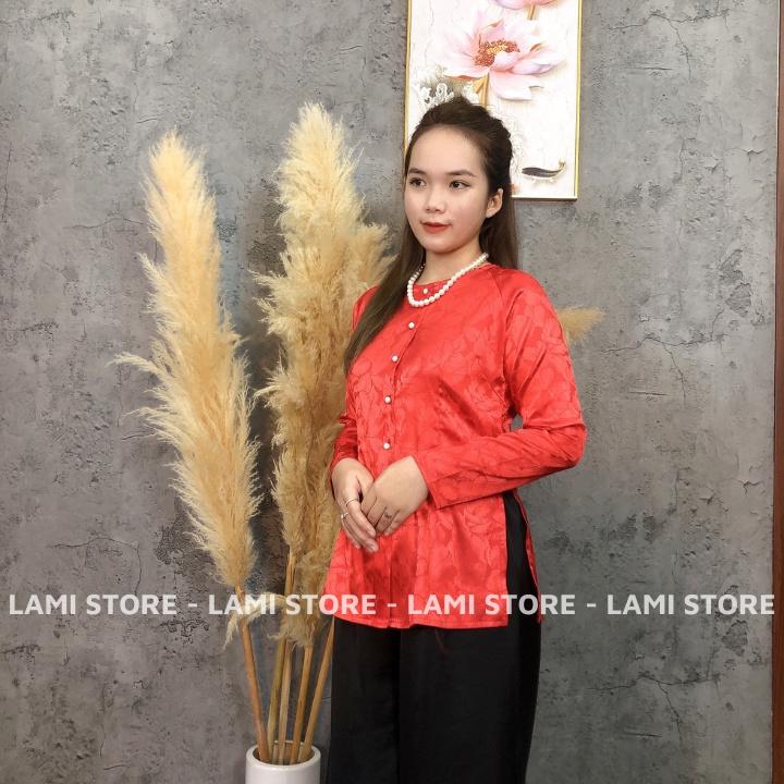 Đồ Lam Đi Chùa- Đồ Bà Ba Kèm Quần Đen BigSize Cực Kì Sang Trọng