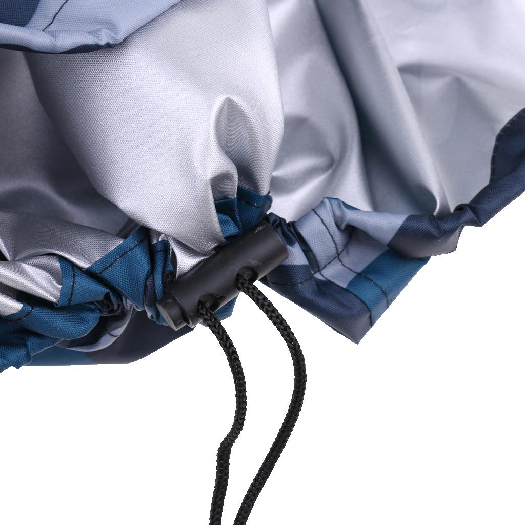 2Pcs Waterproof Marine Boat Outboard Motor Cover For 30-90 HP Engine