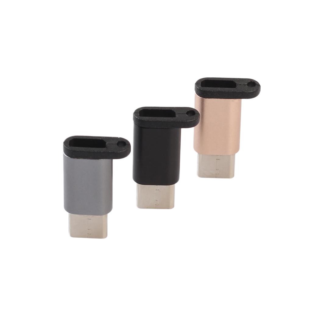 USB-C Type C Male to Micro USB Female OTG Adapter Connector