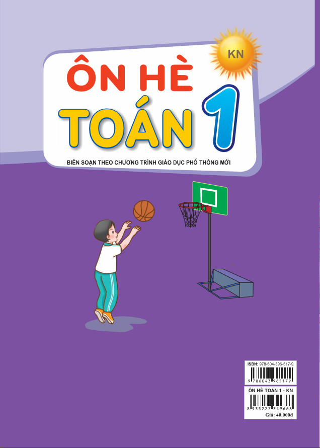 Sách - Ôn Hè Toán 1 (Biên soạn theo chương trình GDPT mới Kết Nối) - ndbooks