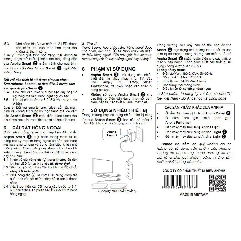 Ổ cắm điện thông minh Anpha Smart 2