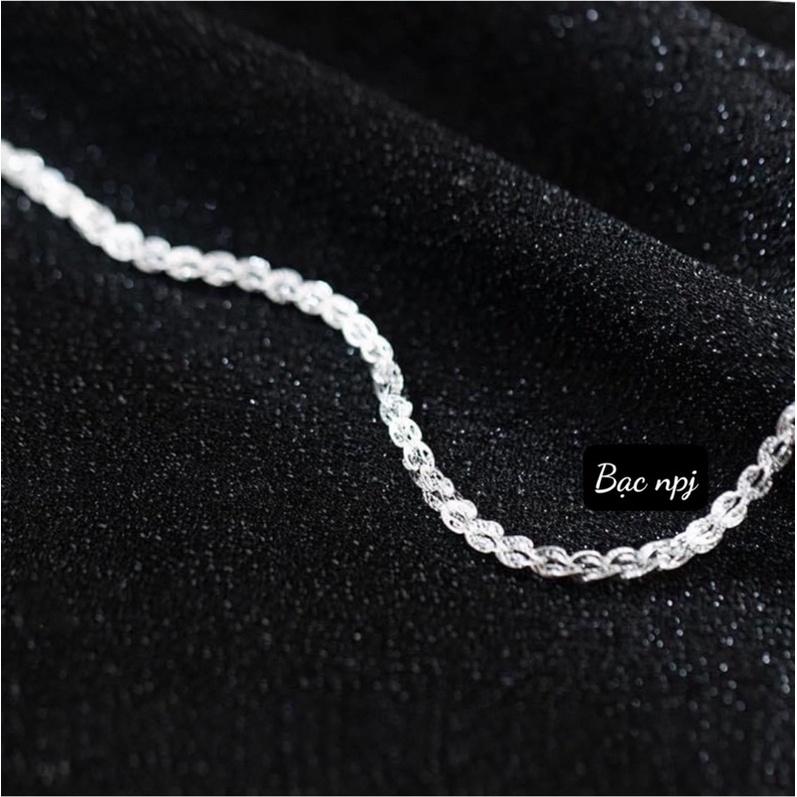 Dây Phụng, Vòng cổ nữ Bạc Ta ️CAO CẤP ️ chuẩn Bạc đẹp -Npj