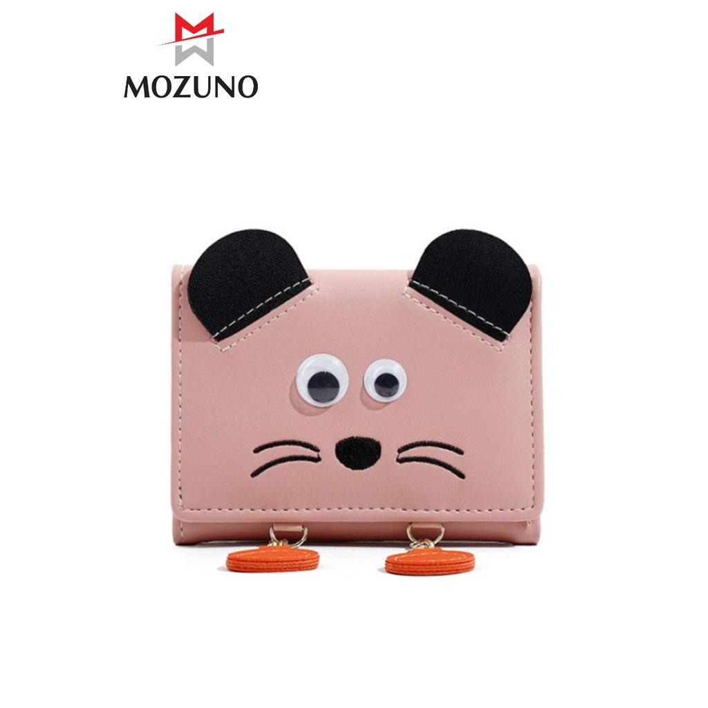 Ví Nữ Mini Cầm Tay Chính Hãng TAOMICMIC Hoạ Tiết Con Vật Nghộ Nghĩnh Cute Cực Xinh Siêu Hót TM15 - Mozuno