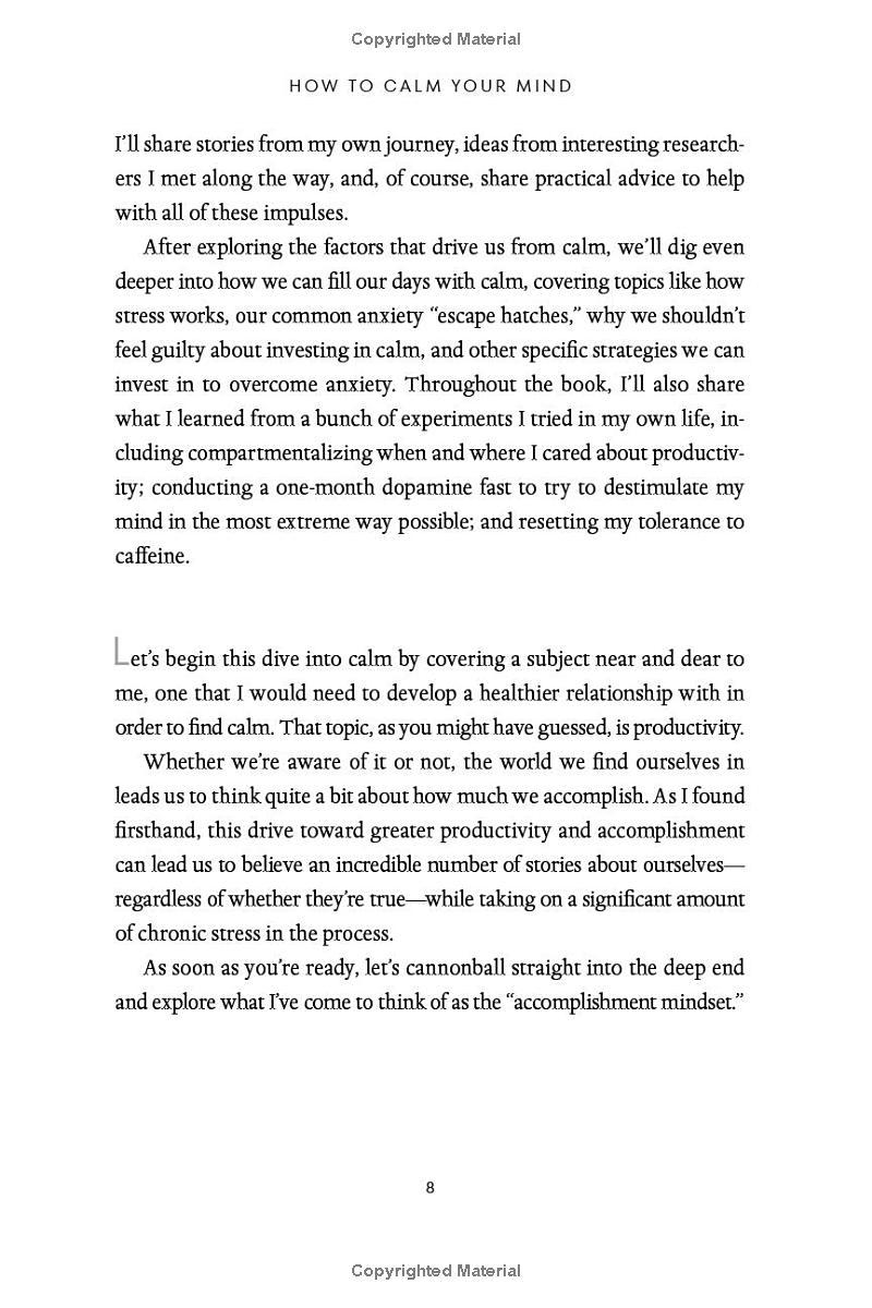 Sách ngoại văn: How To Calm Your Mind