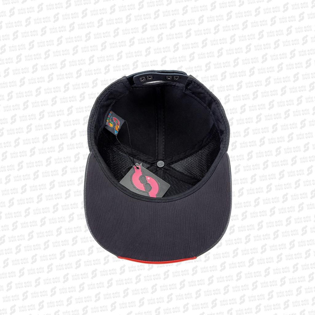 Mũ snapback hiphop nam nữ NÓN SƠN chính hãng MC210Đ-ĐN5