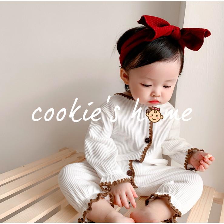 Body dài tay body ngủ không tất trắng cotton mùa hè cho bé sơ sinh đến 18 tháng