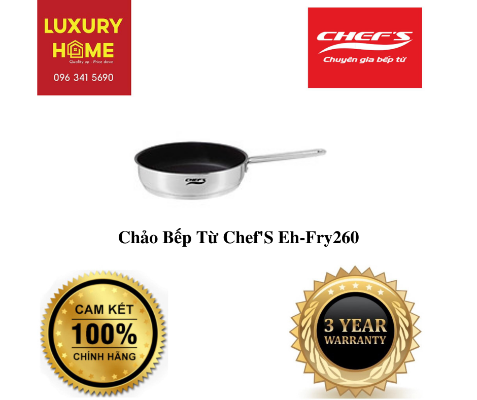 Chảo Bếp Từ  Chef'S Eh-Fry260