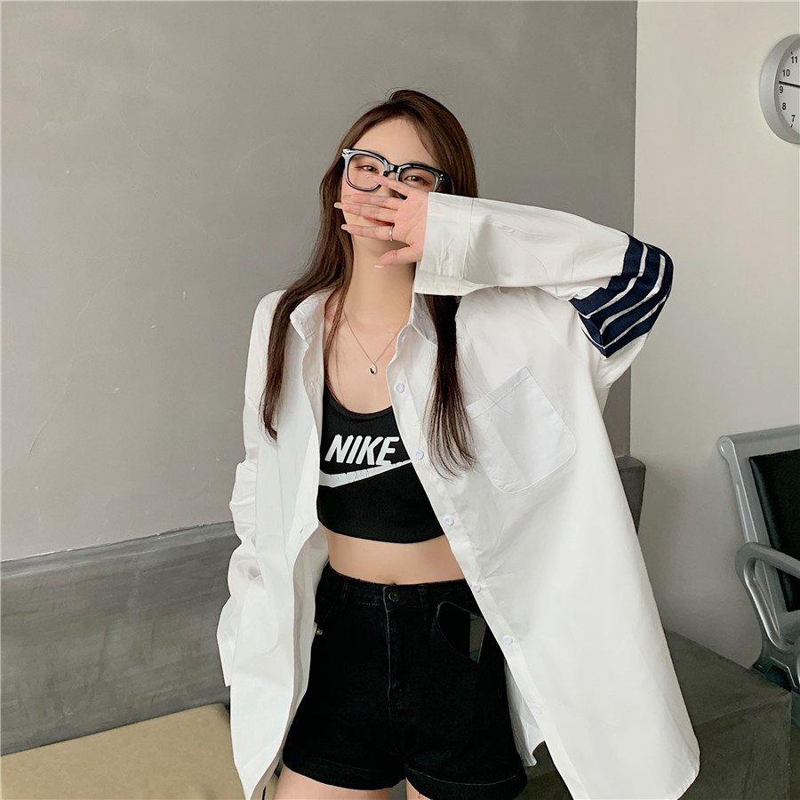 Áo Somi Nữ Ulzzang Dài Tay Dáng Rộng Trùm Mông