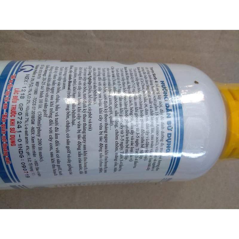 Phân bón lá cao cấp siêu ra rễ Terra -Sorb 4 Root chai 500ml