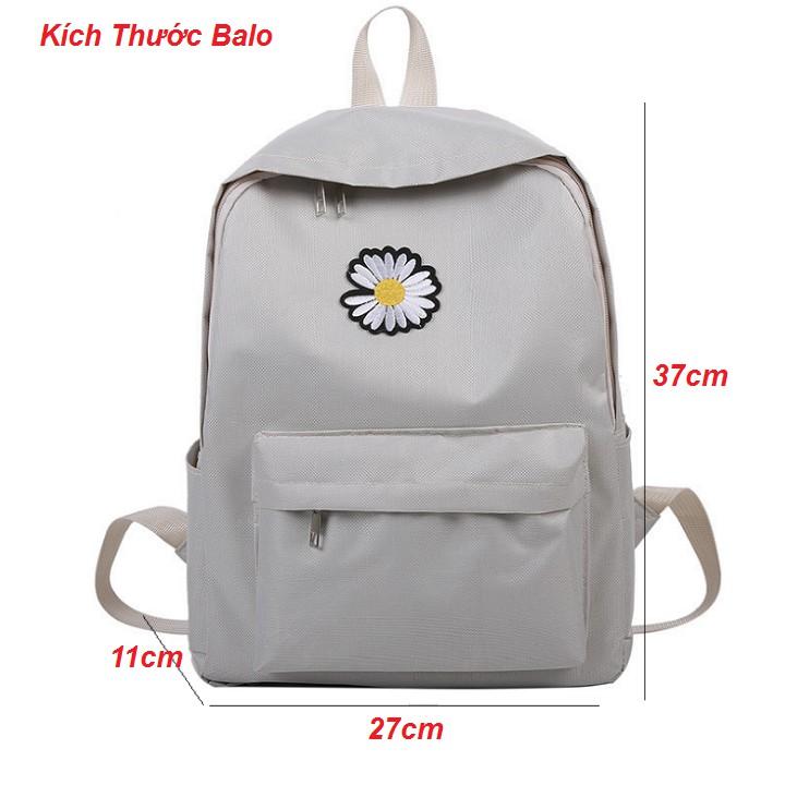 Balo Hoa Cúc Học sinh, sinh viên, Balo Đi Học, Đi Làm, Đi Du Lịch Tiện Lợi