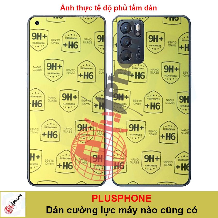 Dán cường lực dẻo nano dành cho Oppo Reno6 5G