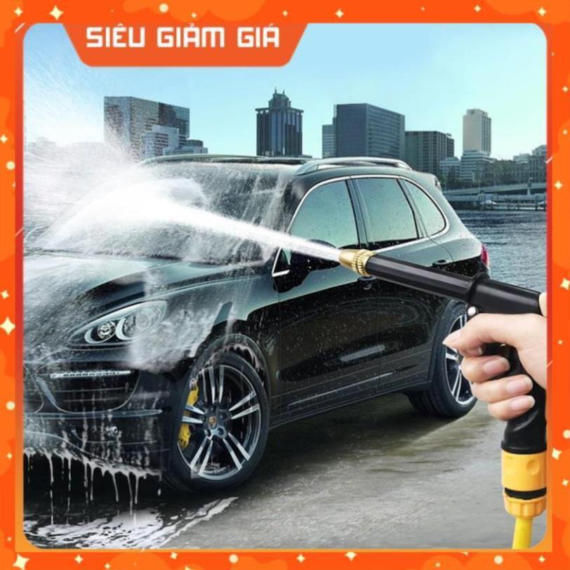 Bộ dây và vòi xịt rửa xe tưới cây tăng áp,vòi xịt rửa,vòi tưới cây 810-2498-1