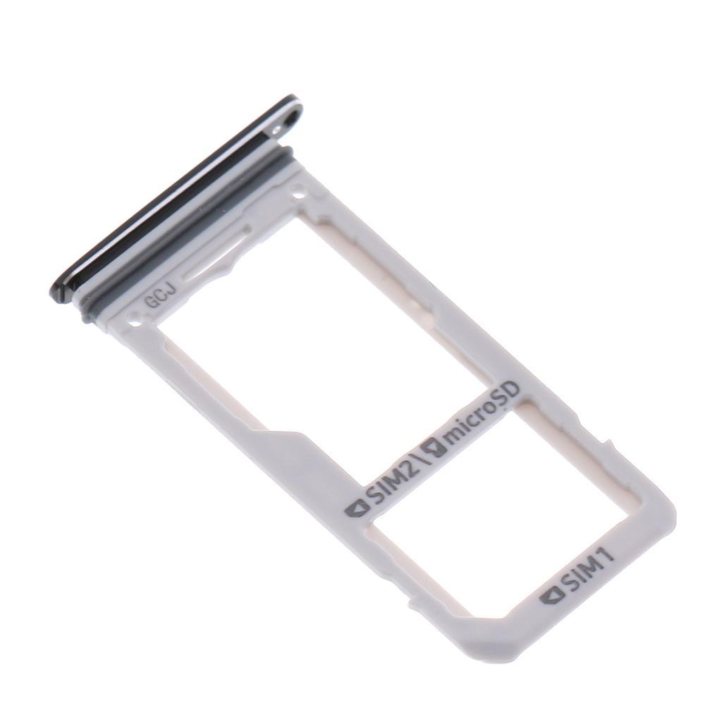 4X SIM Micro Card Holder Slot Tray for Galaxy S8 S8Plus Black
