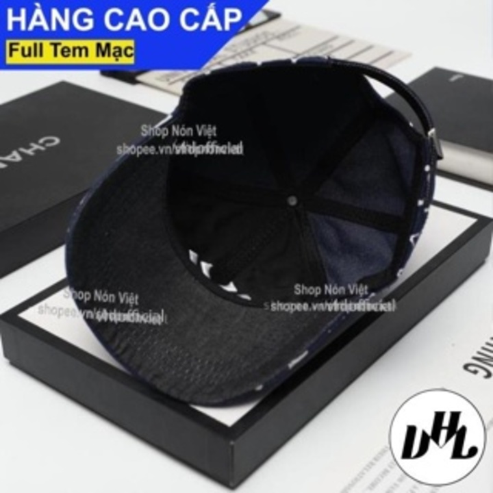 Mũ Lưỡi Trai Nón Kết cho NY Thêu Lớn Vải Kaki Cotton Form Đứng Thời Trang Cao Cấp Vừa Mọi Đầu