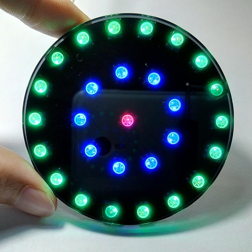 12 Bits IY WS2812 5050 RGB LED Ring Lamp Light LED Full Color Ring Board Kit