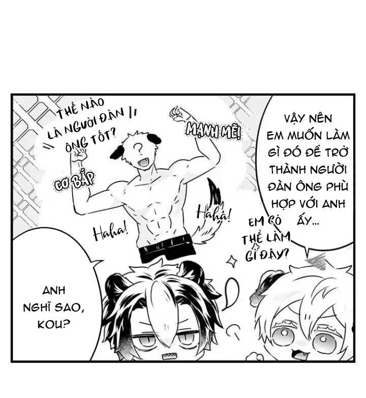 âu yếm đầu ngực của chàng gấu trong kỳ ngủ đông chapter 46 3