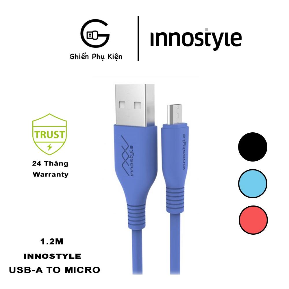 CÁP INNOSTYLE USB-A TO MICRO JAZZY 1.2M CÔNG SUẤT 10W – IAB120 - HÀNG CHÍNH HÃNG