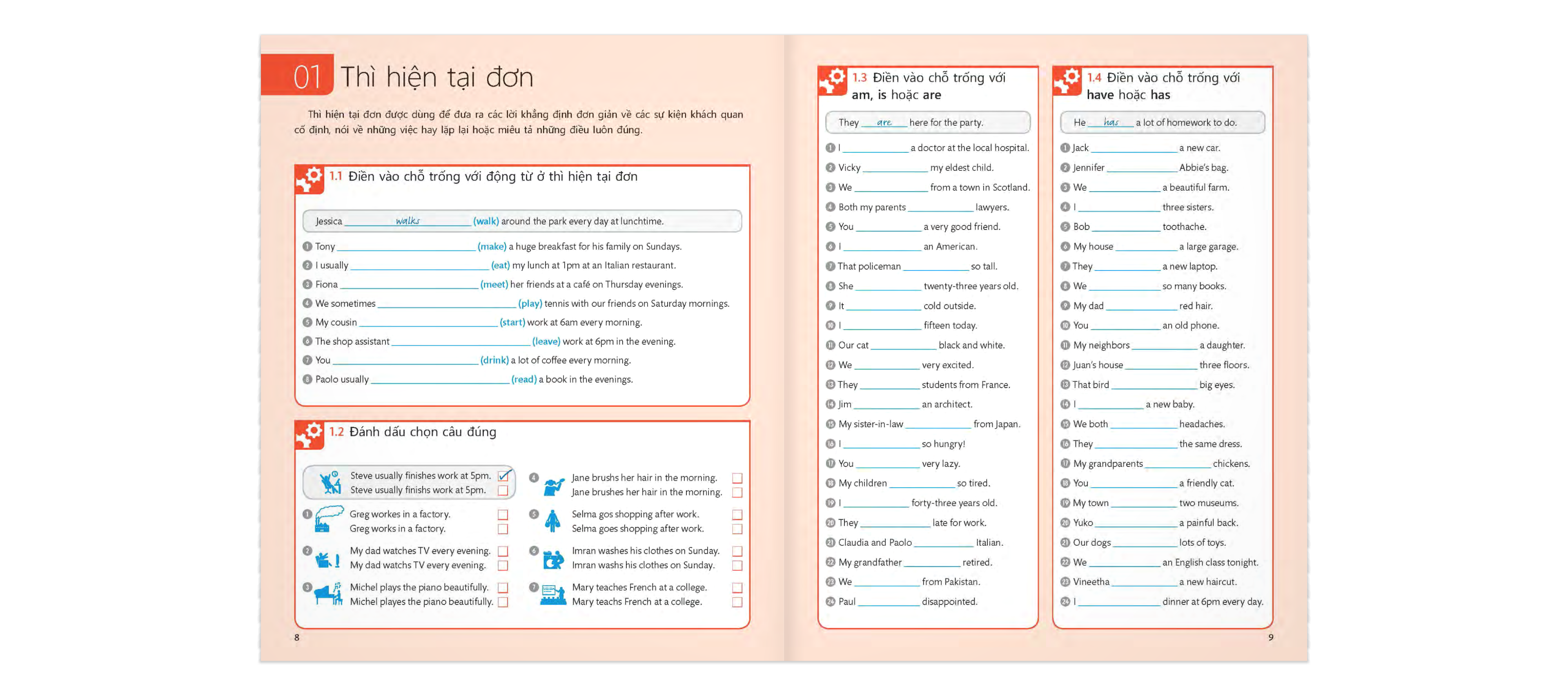 Sách English For Everyone - Grammar Guide - Practice Book
