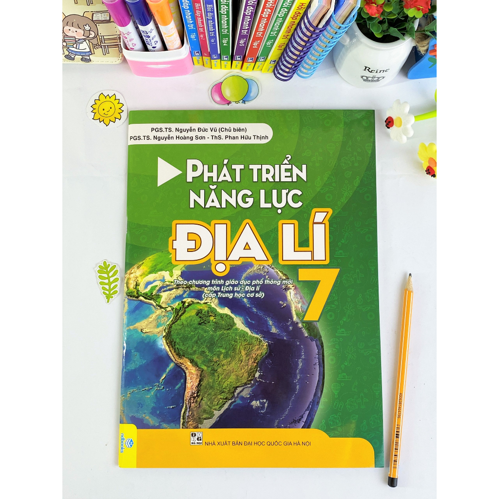 Sách - Phát Triển Năng Lực Địa Lí Lớp 7 - ndbooks