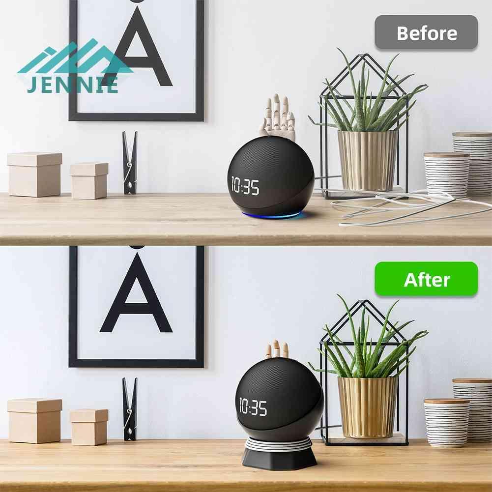 Giá Đỡ Chống Trượt Tiết Kiệm Không Gian Cho Loa Thông Minh Alexa Echo Dot 4 / 5 Hỗ Trợ 4rd 5rd