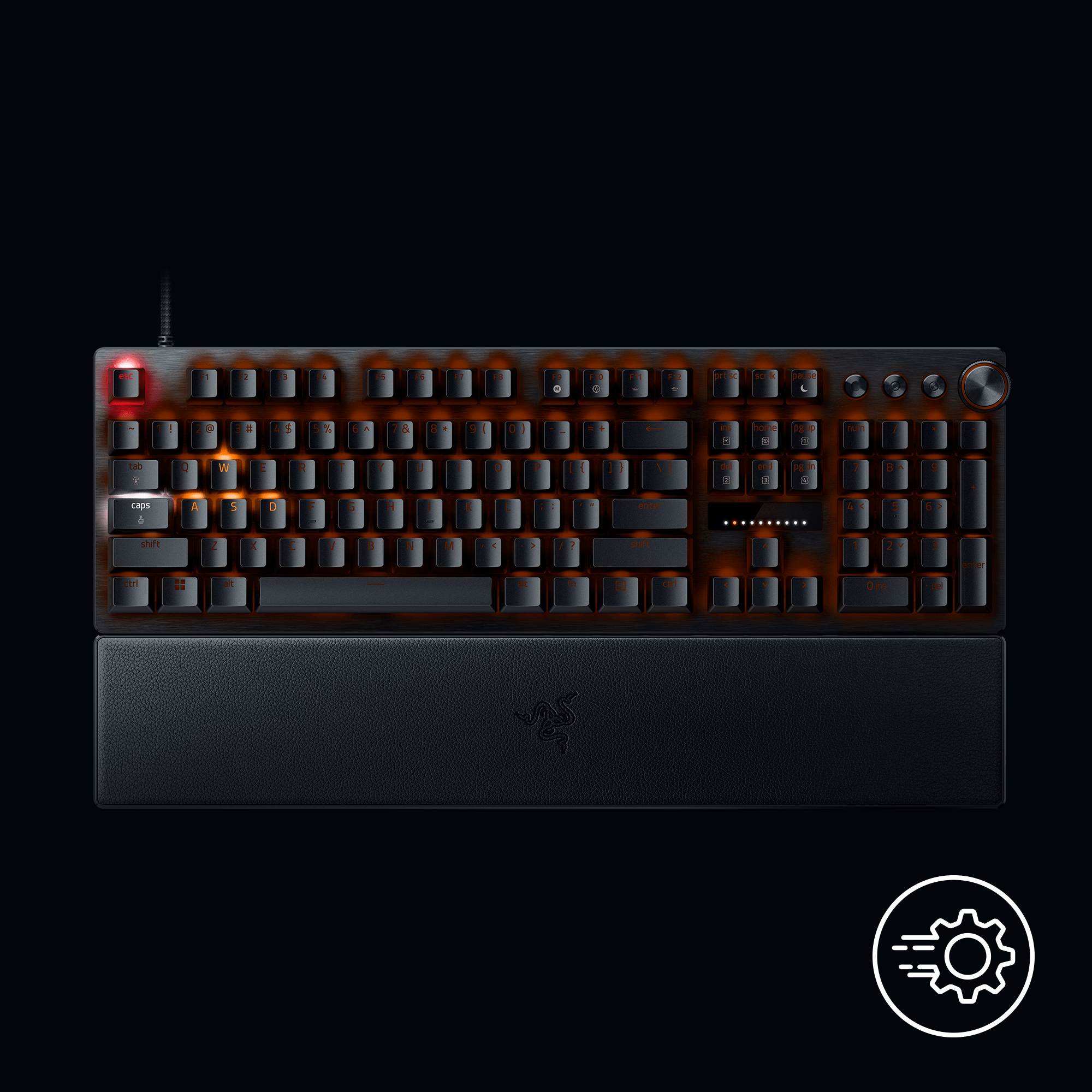 [NEW] Bàn phím Razer Huntsman V3 Pro - Analog Optical Esports Keyboard - US Layout (Hàng chính hãng)