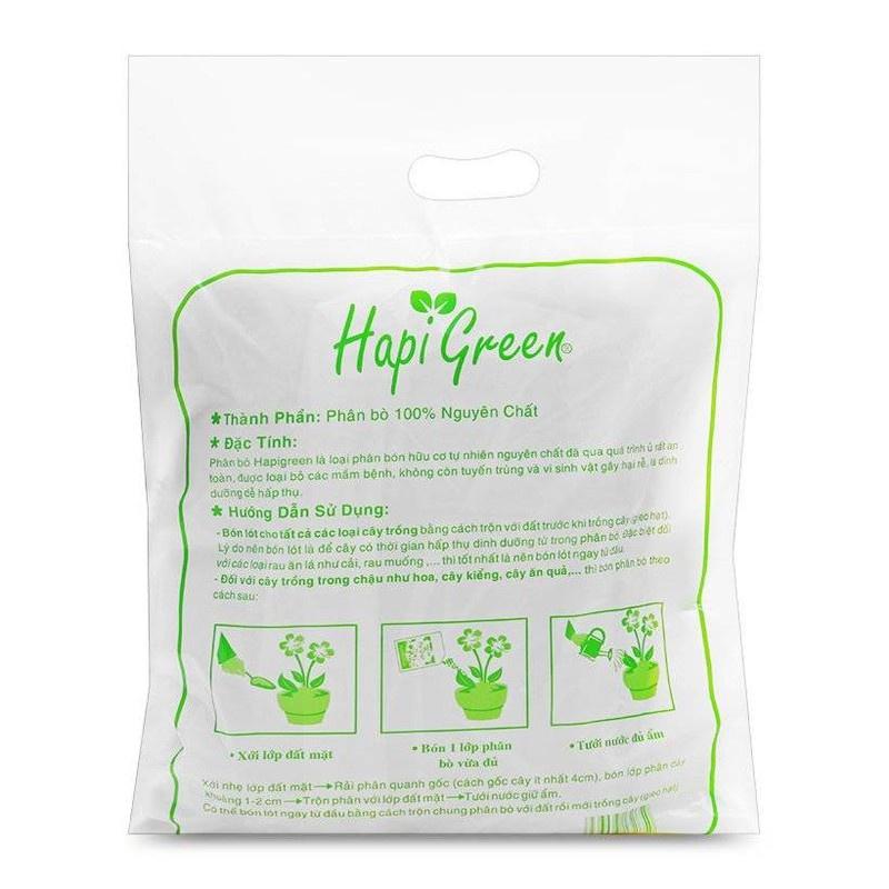 Phân bò khô Hapi Green Phú Nông 10dm3-gói 2kg
