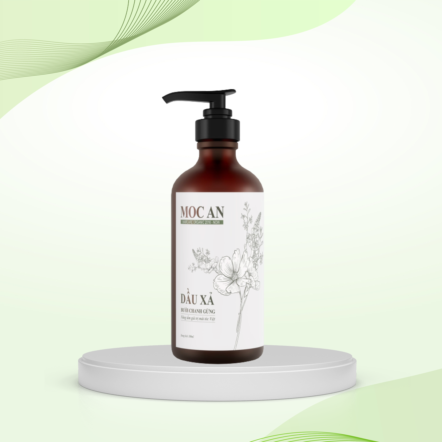Dầu Xả Chanh Gừng Mộc Ân Haircare
