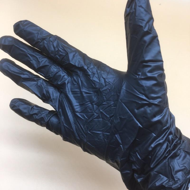 Găng tay cao su đen không bột siêu dẻo dai dùng trong spa và y tế