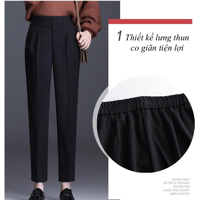 Quần Baggy Cạp Chéo Lưng Chun Sau M103 RumHana