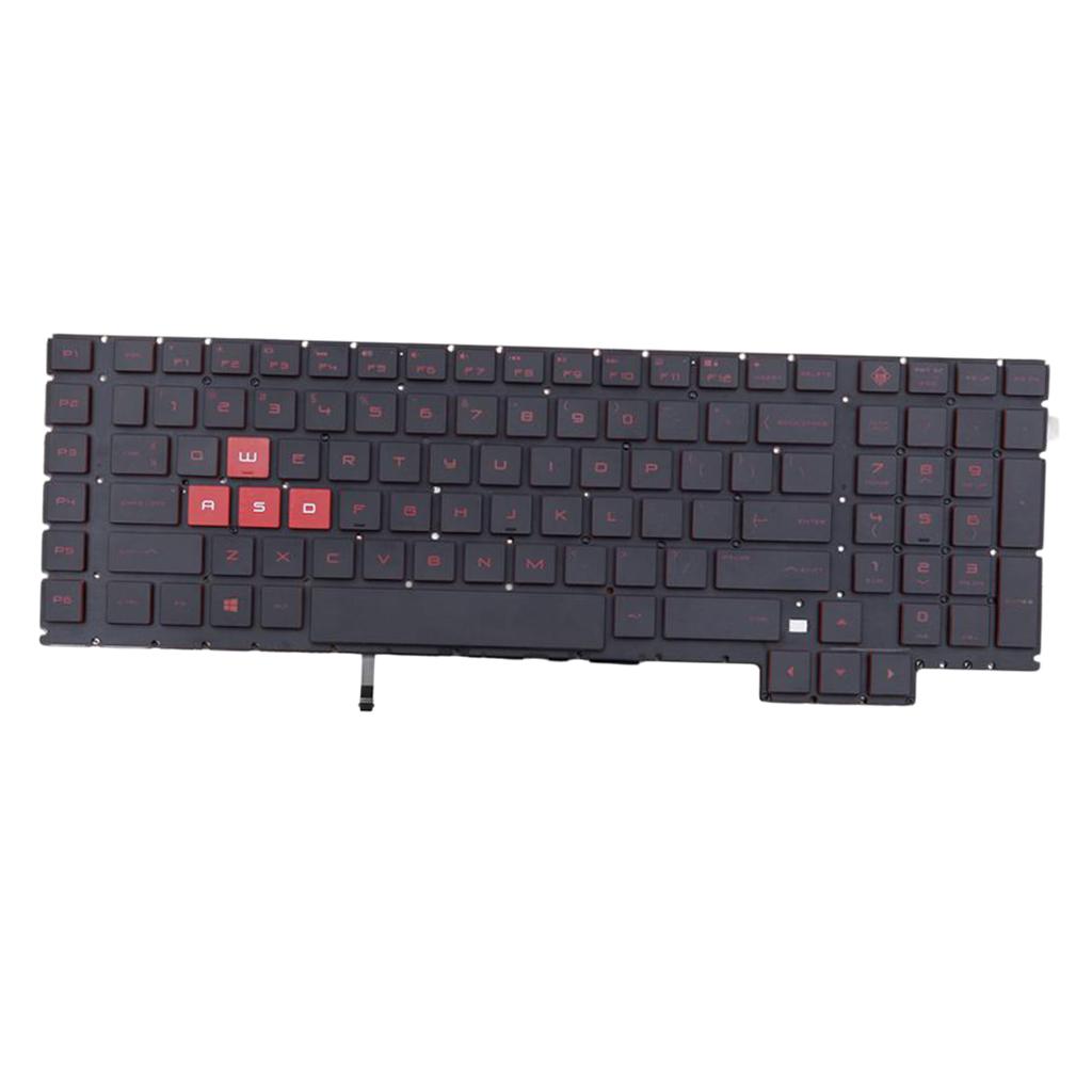 Replacement US English Backlit Keyboard for Omen 17-AN Part