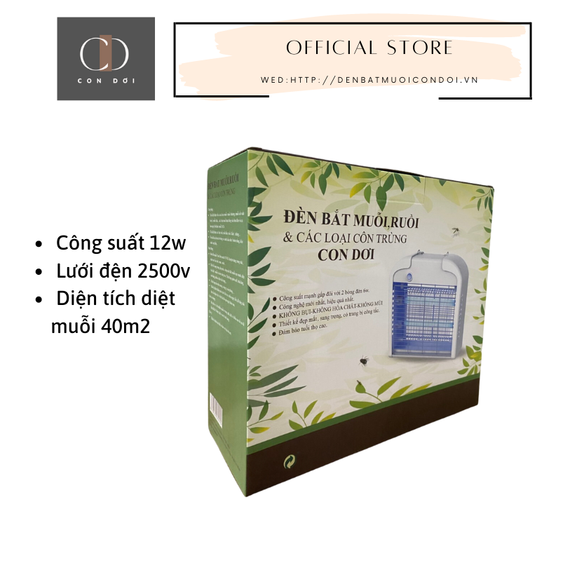 Đèn diệt muỗi và các loại côn trùng CON DƠI model CN03