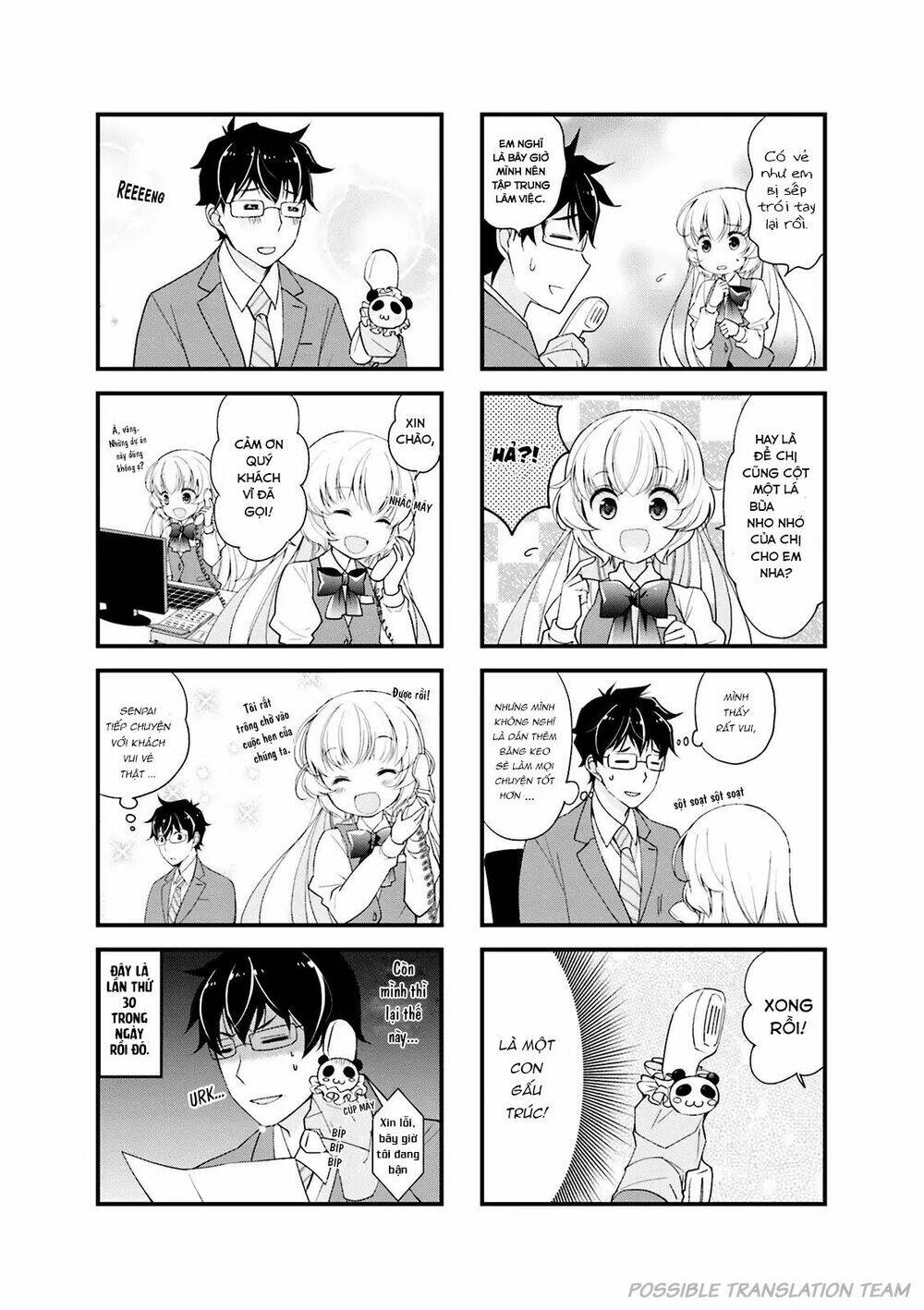 senpai nhỏ nhắn của tôi rất dễ thương chapter 4 5