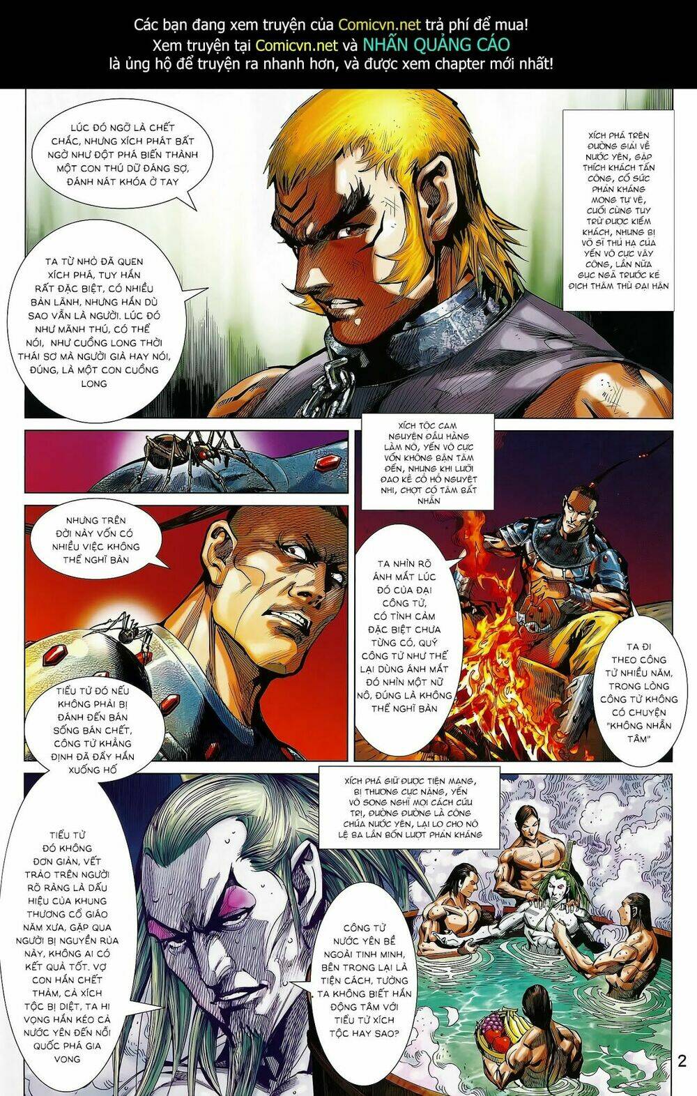 xuân thu mãnh sĩ chapter 10.1 2