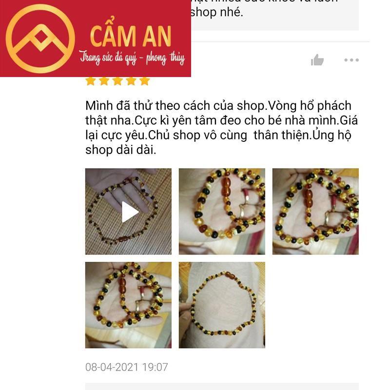 Vòng Cổ Cho Bé Amber Baby Necklace Chính Hãng - Quà Tặng Cho Bé Yêu