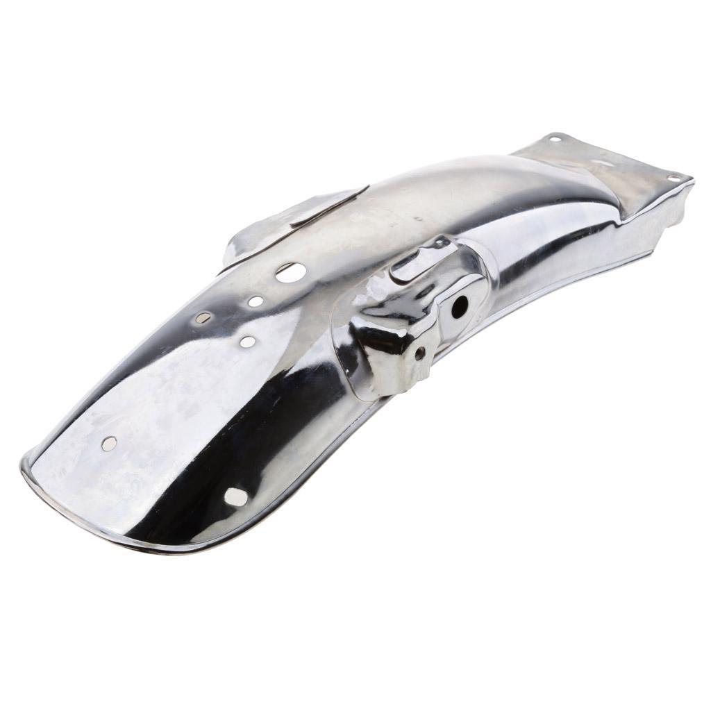 Motorcycle Front Rear Motorbike Mud Guard Set for CG125 Chrome