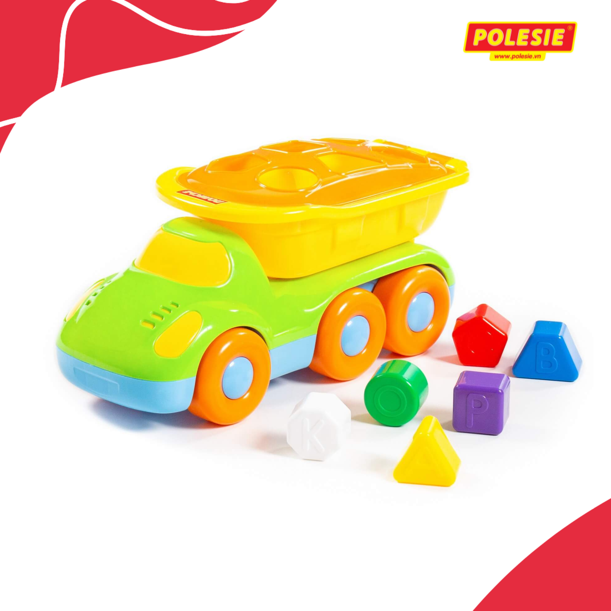 Xe thả hình đồ chơi Buddy – Polesie Toys
